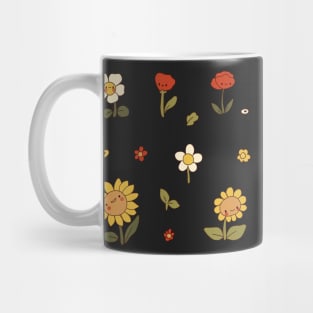 Fun spring flowers pattern Mug
